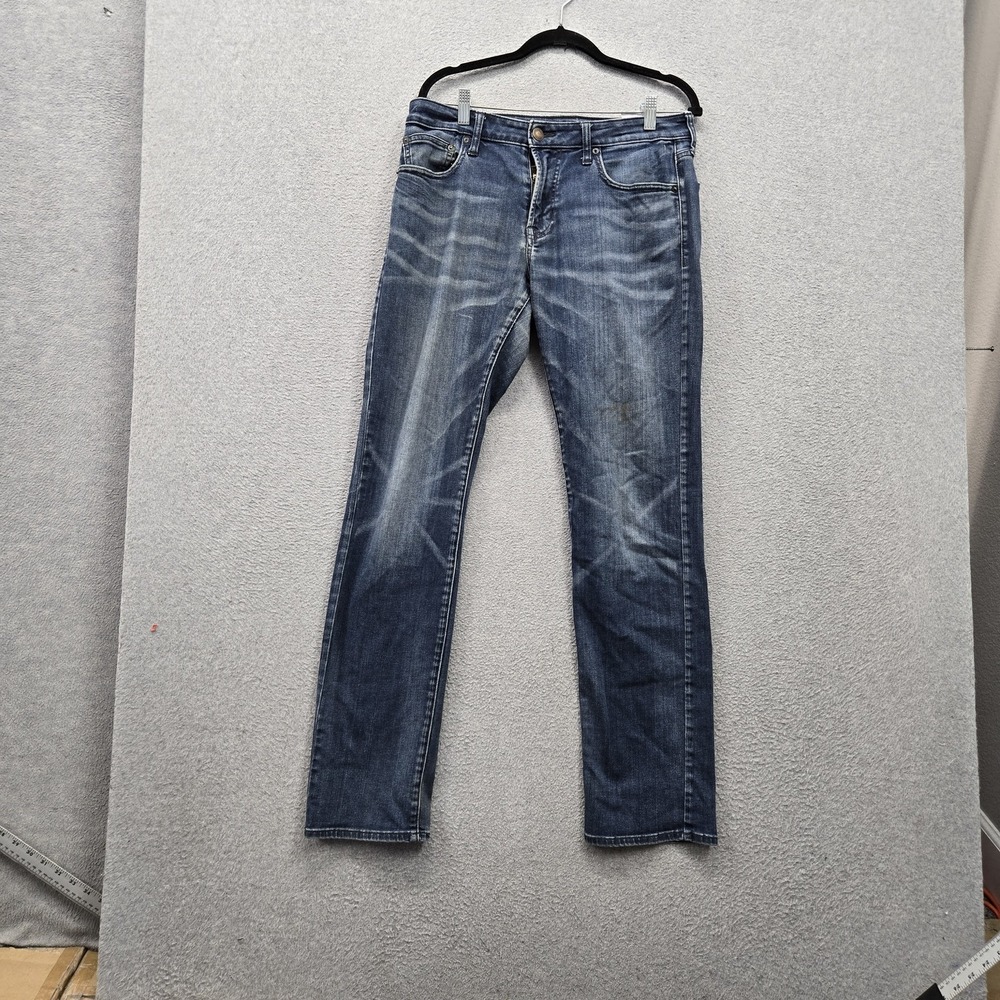 American Eagle Outfitters Men Jeans 32X34 Blue Denim Extreme Flex 32" Inseam Y2K